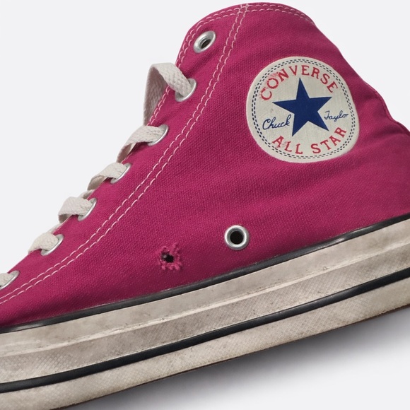 Converse Chuck Taylor All Star High Tops | Hot Pink / Fuchsia | Women’s 7 - Picture 3 of 7